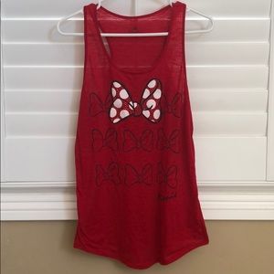 Racer back Minnie tank top